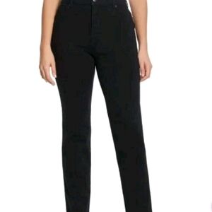 Gloria Vanderbilt Black Straight Leg Jeans